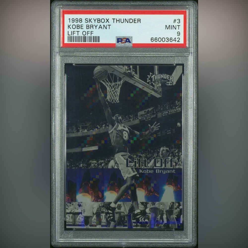1998 Skybox Thunder Kobe Bryant Lift Off #3 PSA 9 LA Lakers